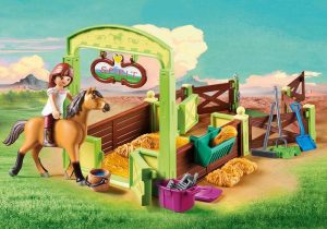 spirit speelgoed,cadeau spirit,lucky en spirit met paardenbox,playmobil 9478,spirit speelgoed,speelgoed spirit playmobil,playmobil spirit