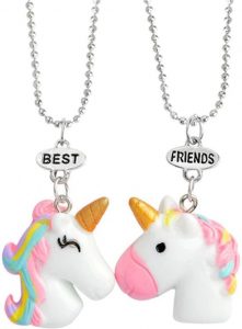 unicorn cadeau,vriendschaps ketting unicorn