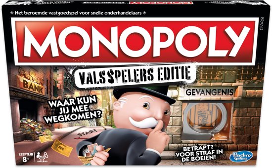 monopoly spel,valsspelers editie