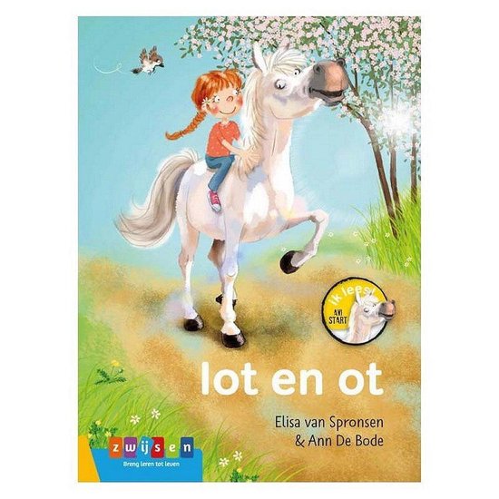 kinderboeken,avi start boekje,lot en ot,leren lezen paarden boekje