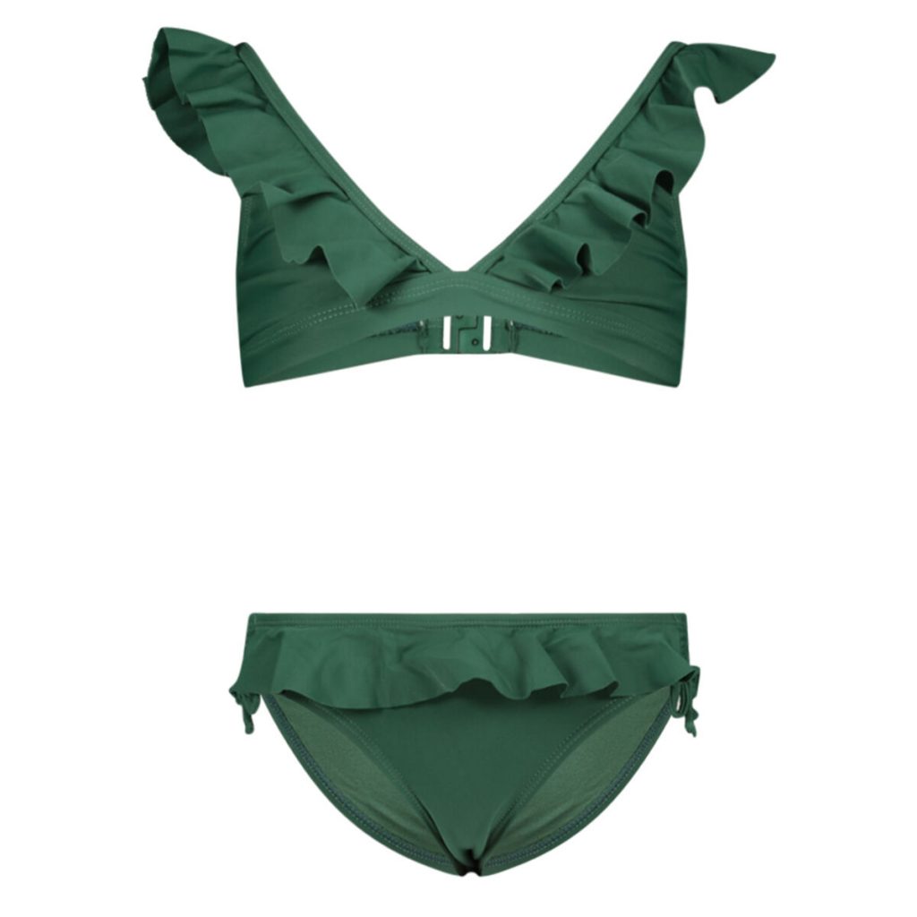 groene bikini shiwi met rushes