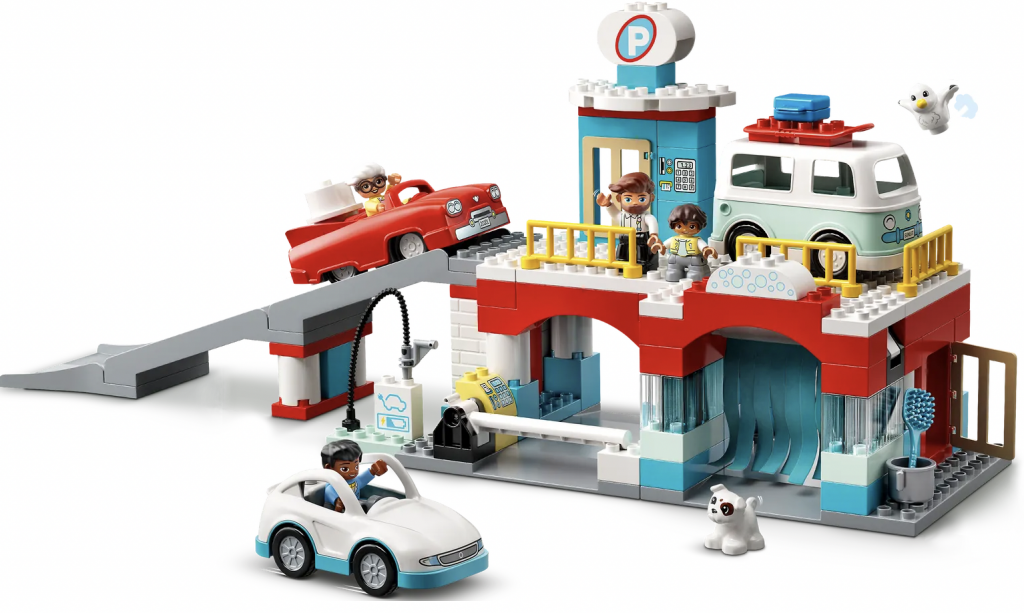 LEGO DUPLO Parkeergarage en wasstraat (10948),speelgoed kind 2 jaar,speelgoed kind 3 jaar,speelgoed kind 4 jaar,speelgoed kind 5 jaar,sinterklaas cadeau tips