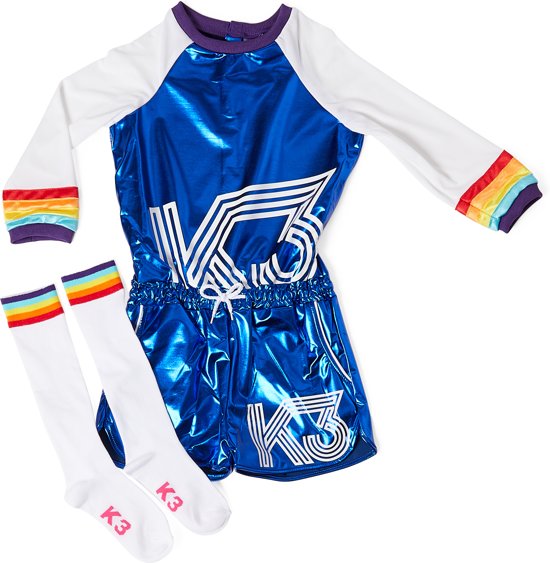 cadeau meisje 4 jaar,k3 rollerdisco verkleedpak,meisjes verkleedkleding,cadeau meisje 5 jaar,cadeau meisje 6 jaar