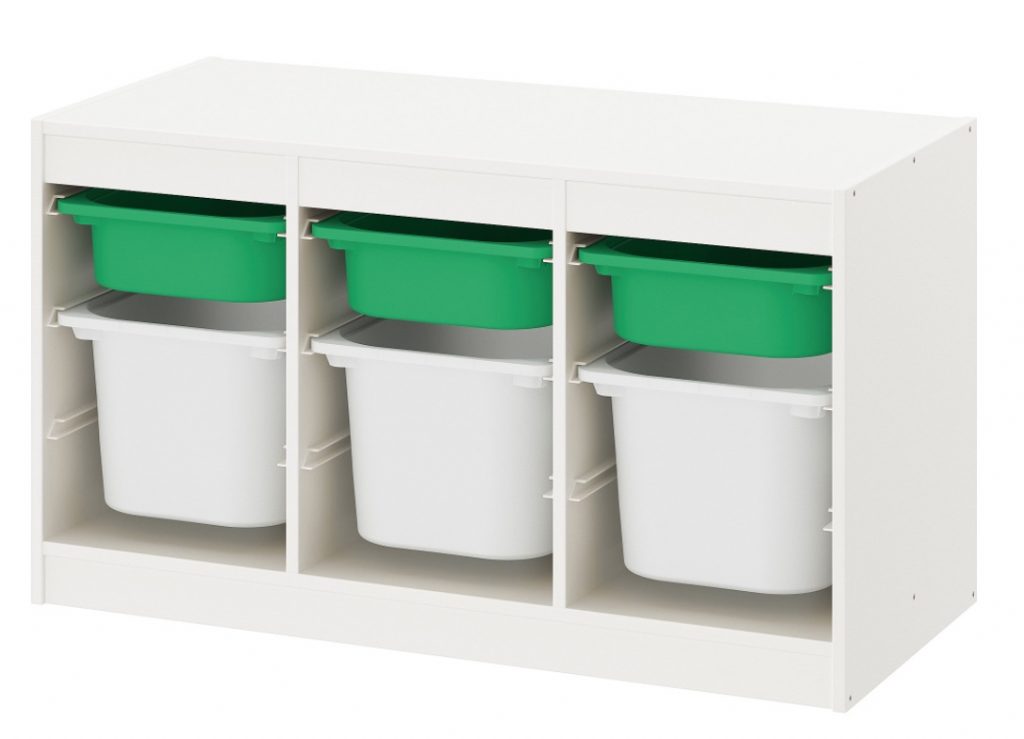 trofast kast,trofast ikea met groene bakken,opbergmeubel kinderkamer,safari kamer,kinderkamer,jungle kinderkamer,tips jongens kamer,jungle babykamer