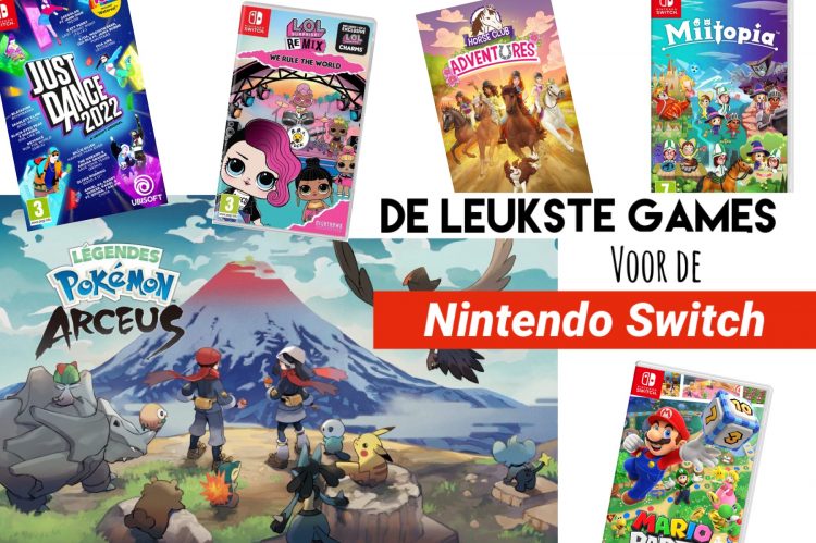 Zin Tub Citroen De leukste Nintendo Switch spelletjes - Jongens en meiden