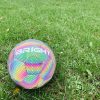 reflecterende bal,reflecterende voetbal,lichtgevende voetbal,glow in the dark bal,bright bal,bright voetbal