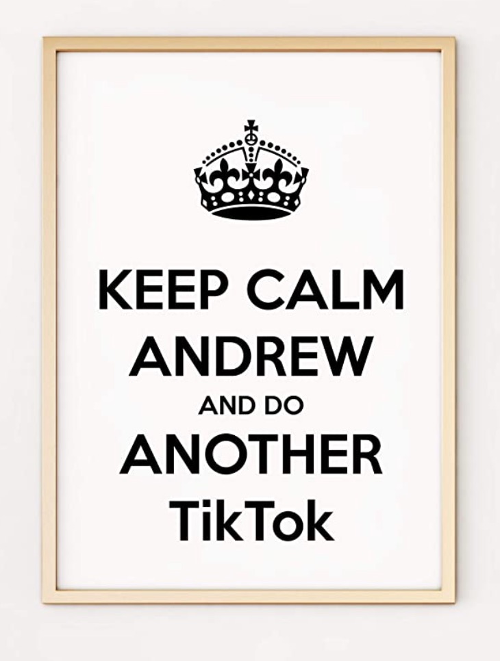 tiktok cadeaus,tik tok cadeau,tik tok poster