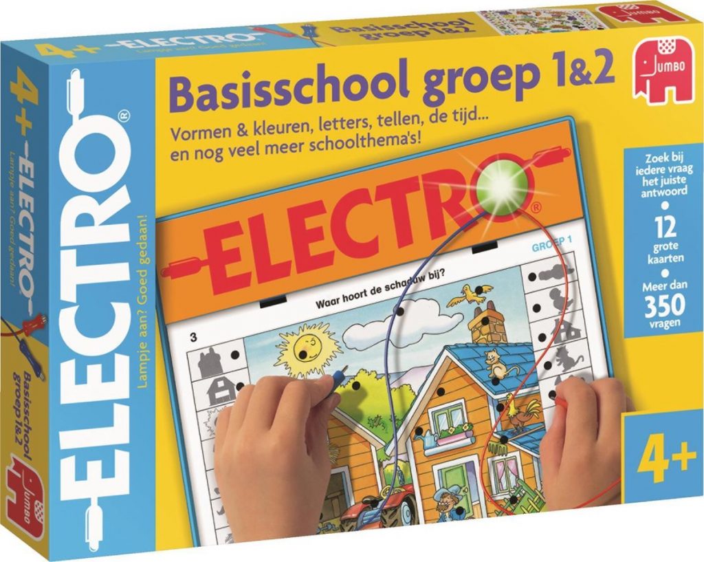 Electro basisschool groep 1 en 2,leerzaam spel kind 4 jaar,kleuterschool cadeau,cadeau kleuter,cadeau meisje jongen 4 jaar

