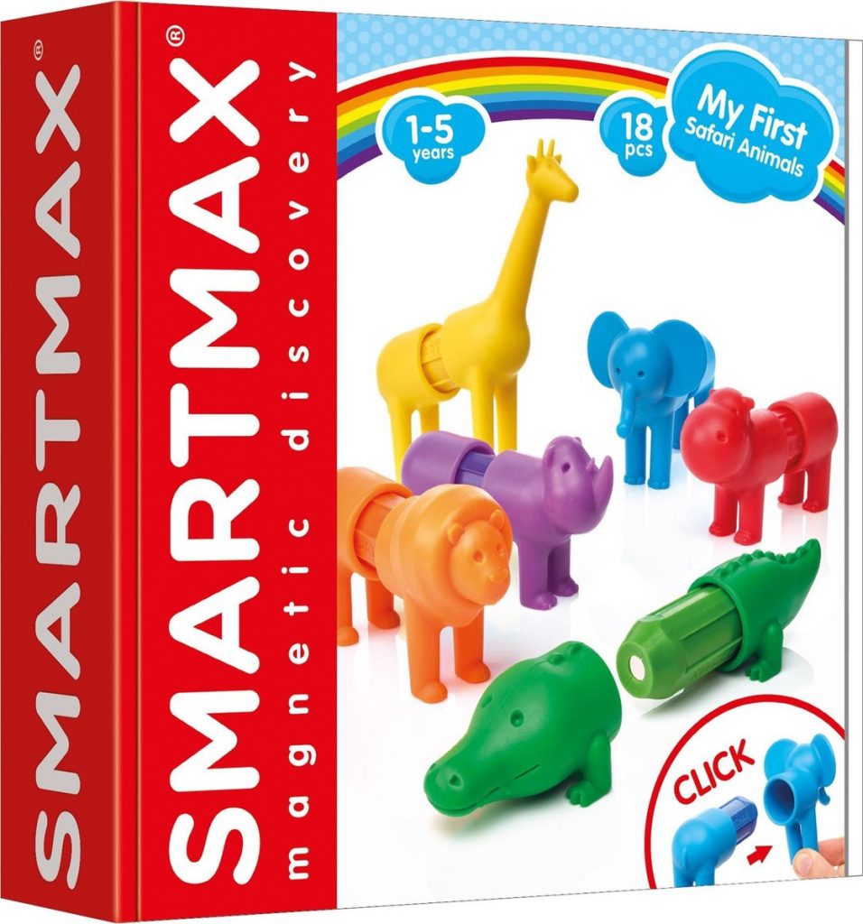 smartmax magnetisch speelgoed safari dieren