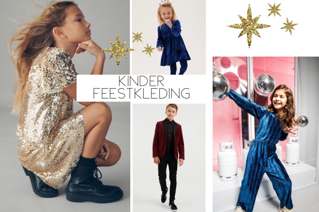 Kinder feestkleding: van fluweel tot met glitters -