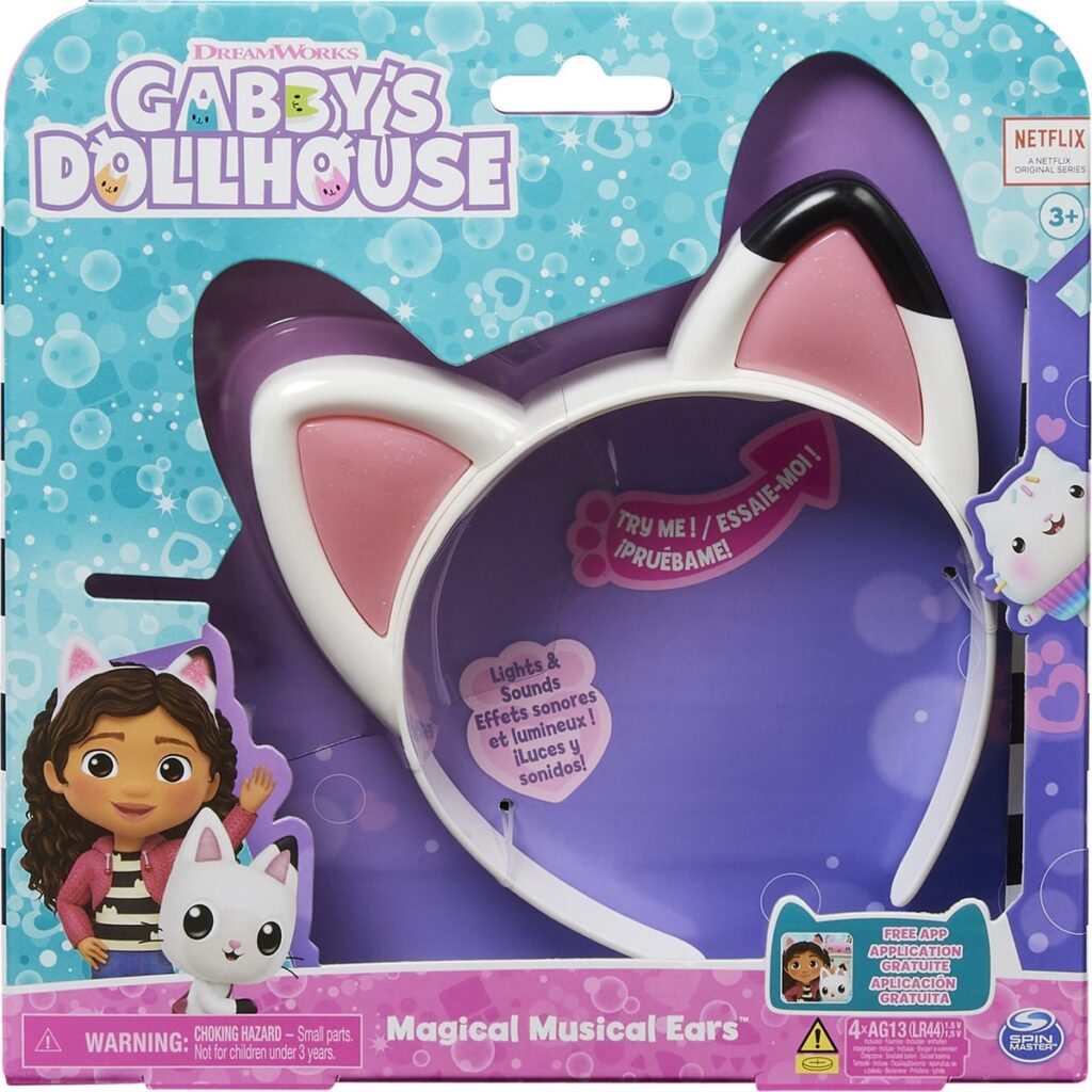 magische kattenoren haarband gabby's dollhouse