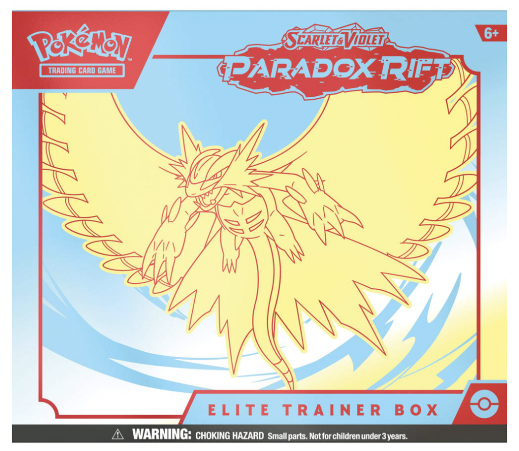 Pokémon TCG Scarlet & Violet Paradox Rift Elite Trainer box Roaring Moon,nieuwe elite trainer box pokemon