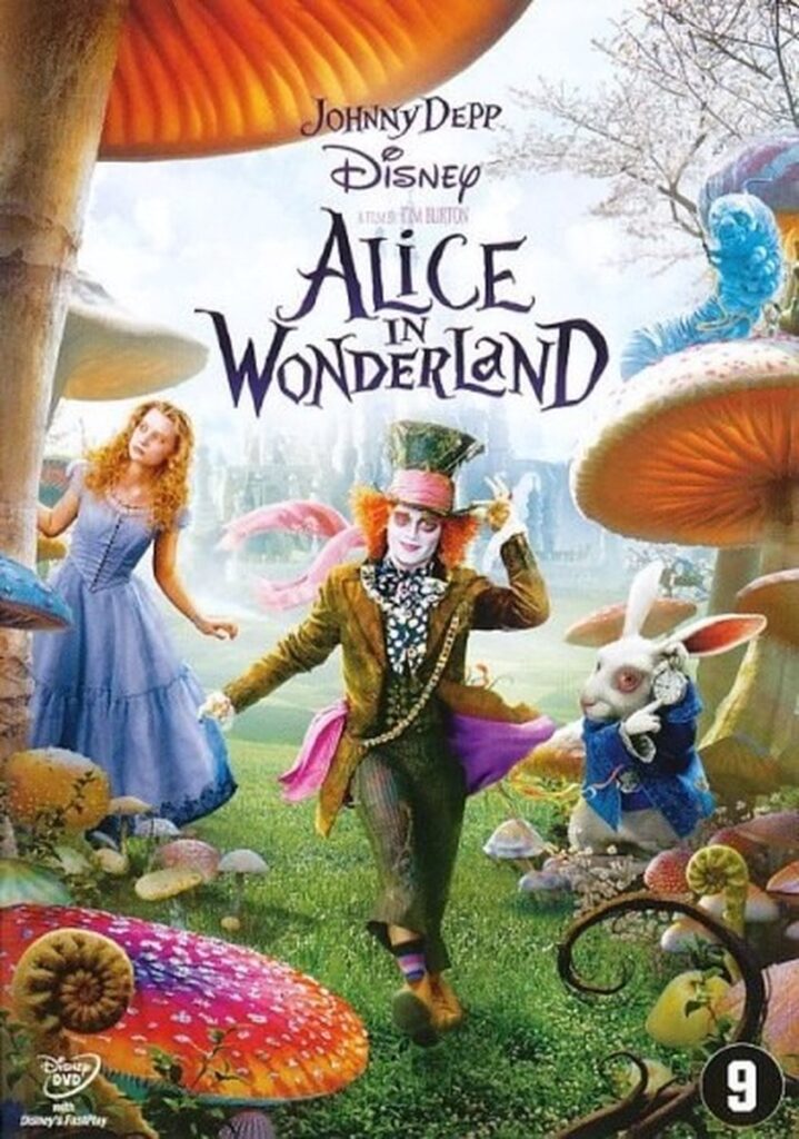 alice in wonderland dvd