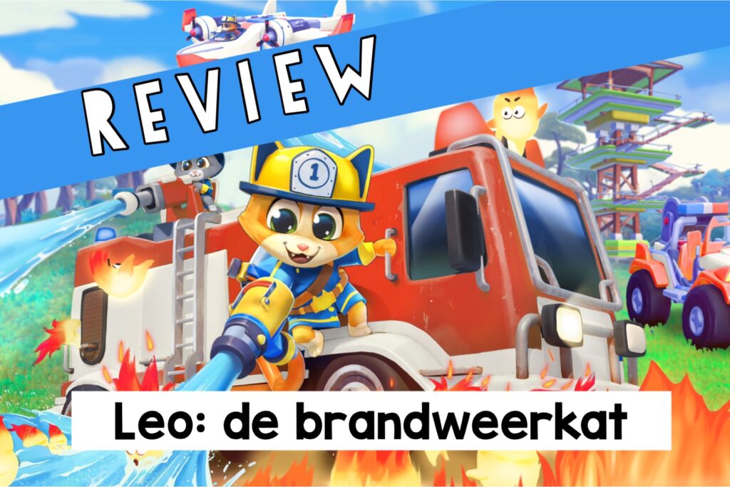review leo de brandweerkat,leo the firefighter cat