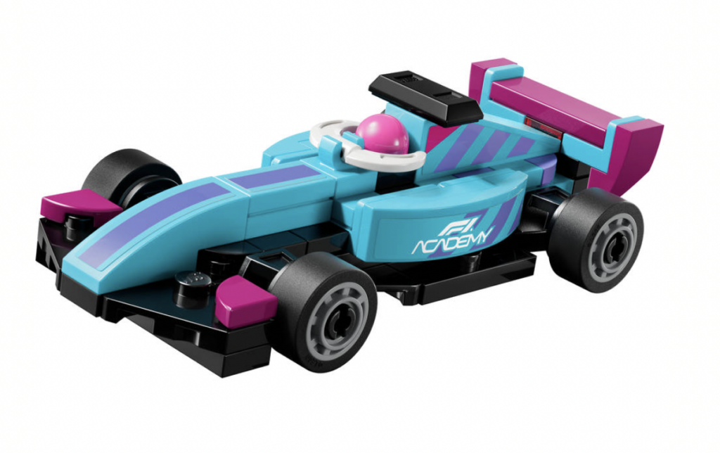 lego mini f1 academy auto